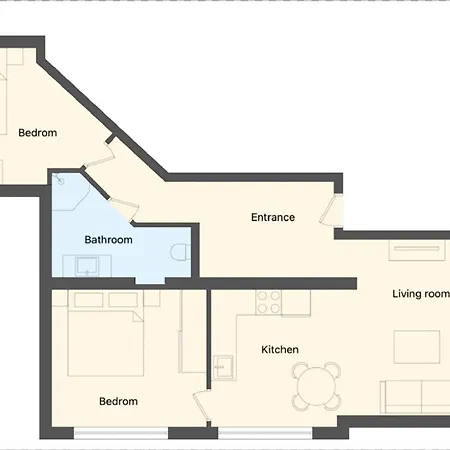 דירה Modern In The Heart Of *